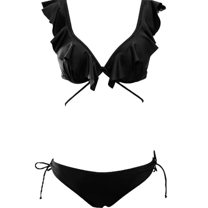 Ruffle Top Bikini Set Japan Beachwear